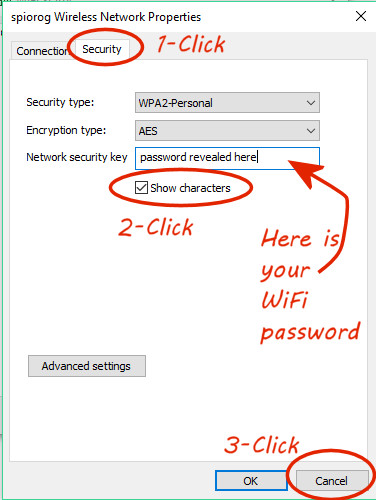 Reveal your Wi-Fi password
